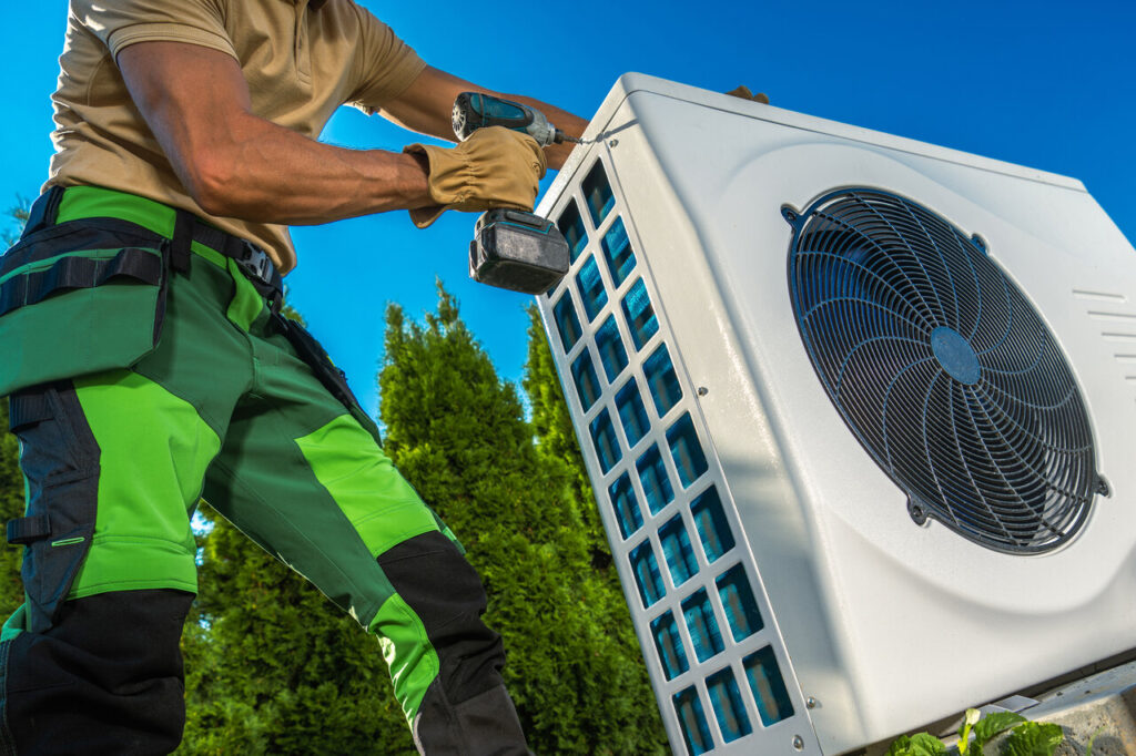heat pump installation